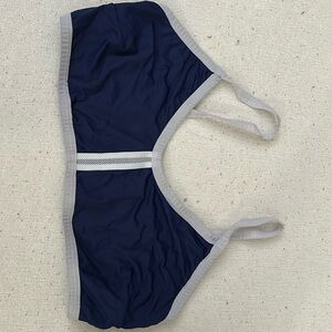 Dark Navy Blue Sports Bra